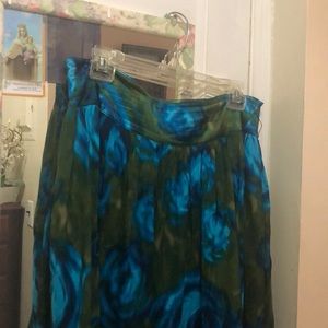 Beautiful Kate Hill silk spandex skirt
